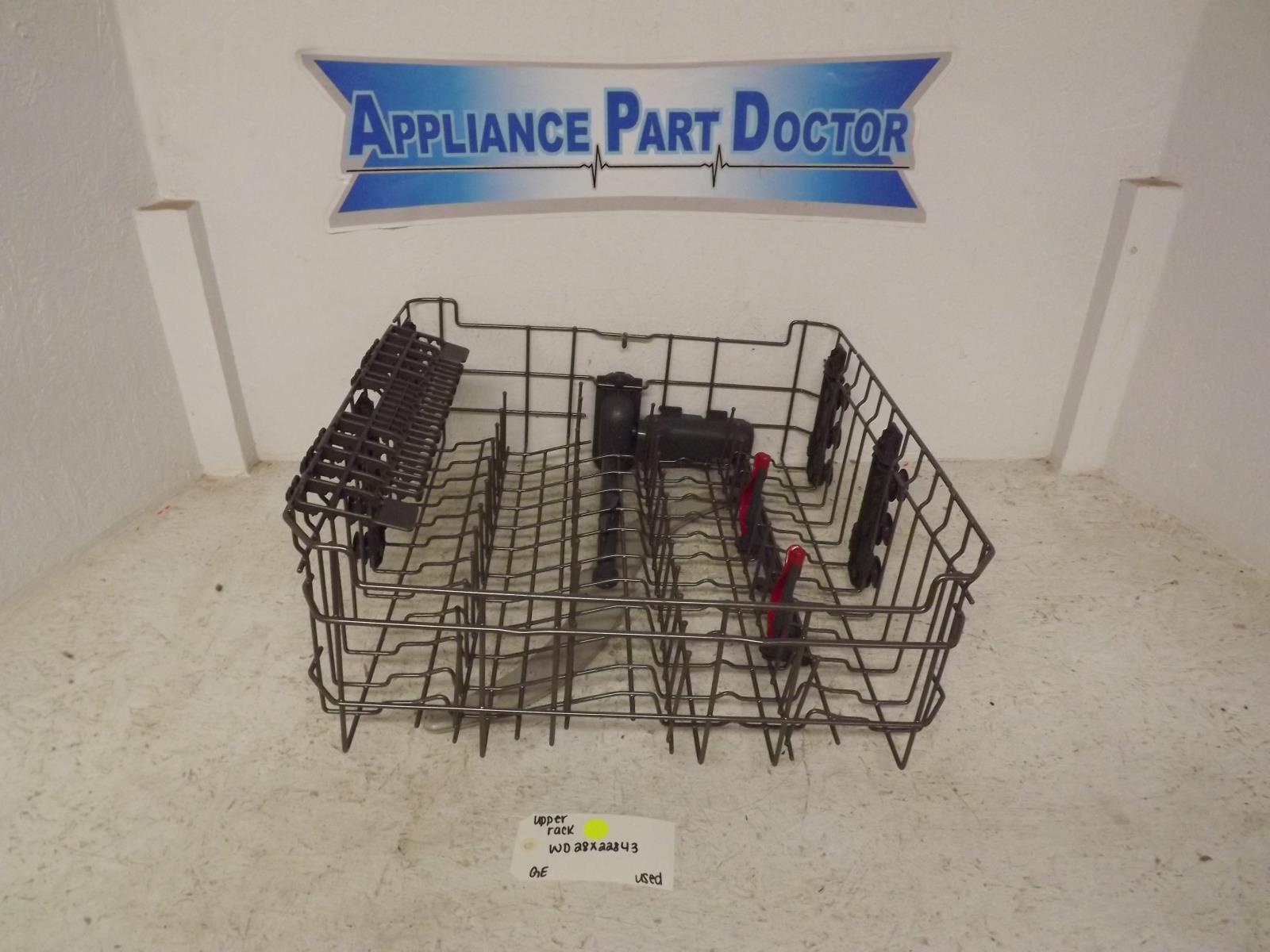 GE Dishwasher WD28X22843 Upper Rack Used GE Dishwasher WD28X22843 Upper Rack Used